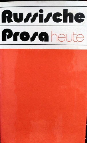 Russische prosa heute - russische,