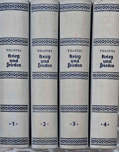 Krieg und frieden bände - krieg, 4