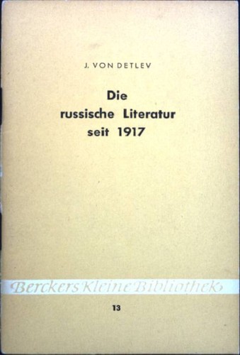 Die russische literatur seit - russische,